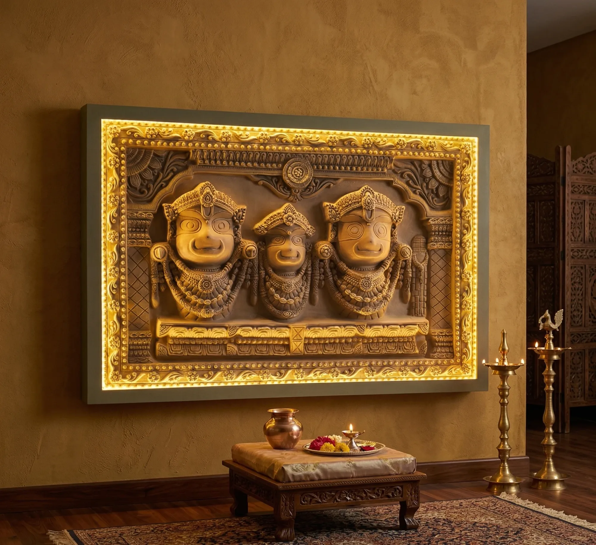 Lord Jagannath Ji Wall Panel
